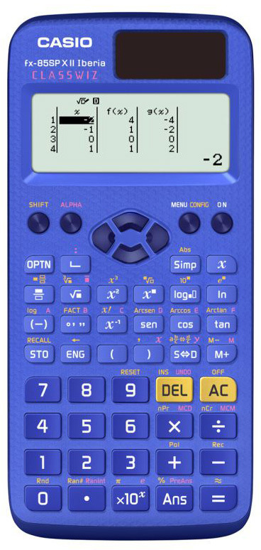 calculadoras permitidas en selectividad casio fx-85sp x ii iberia