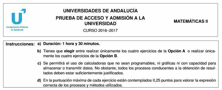 calculadoras permitidas en selectividad Andalucía 2023